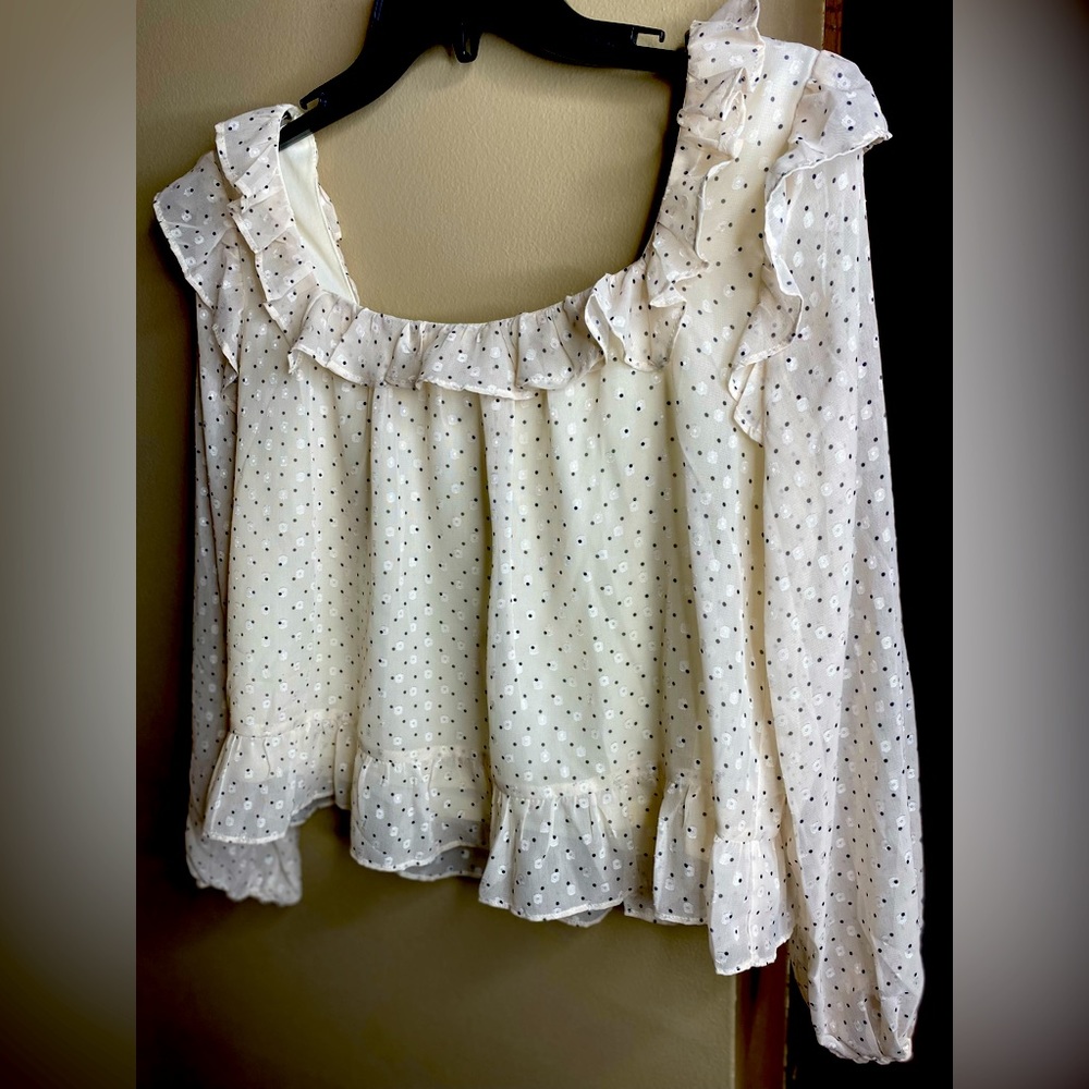 Boutique blouse Sandy & Sage, NWT, Small